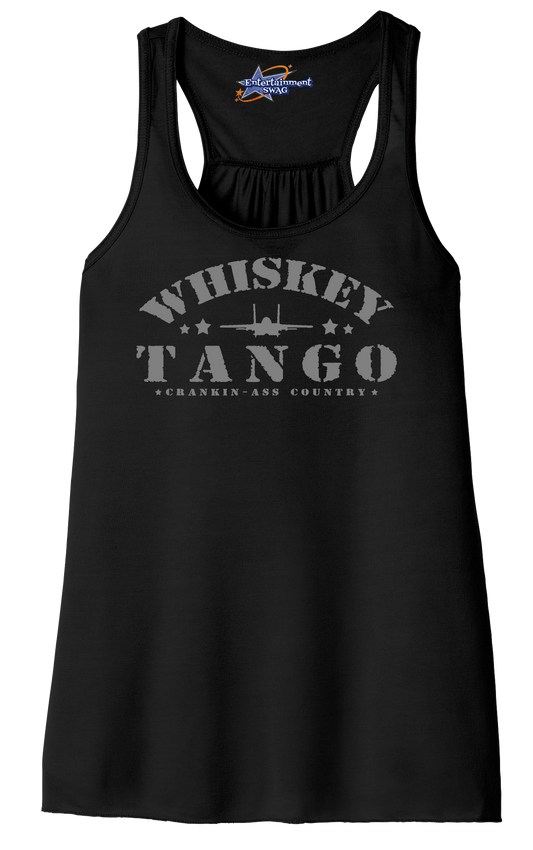 Whiskey Tango Band Womens Racerback Tanks -many colors