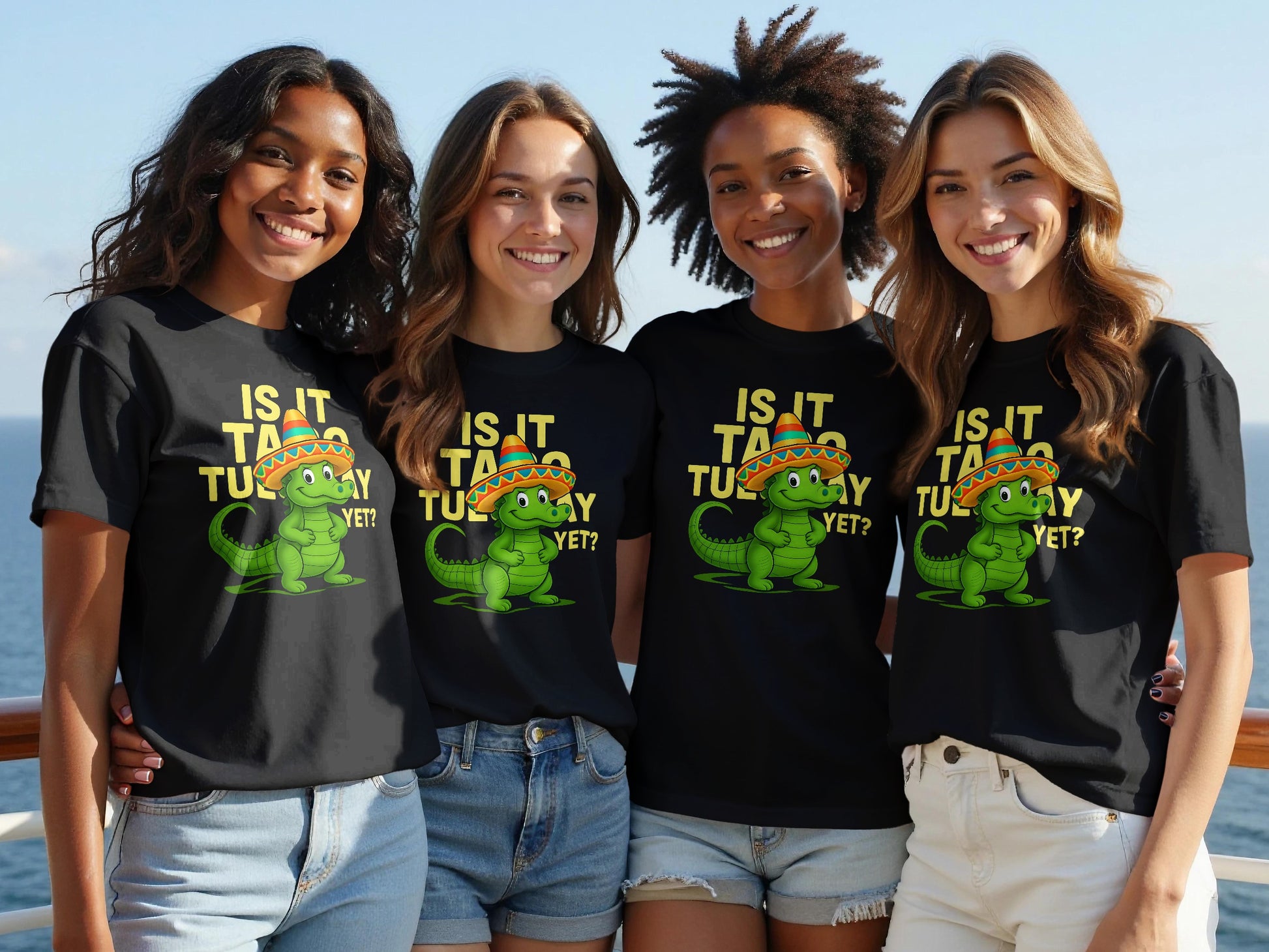 Festive Dinosaur Is It Taco Tuesday Yet T-shirt product