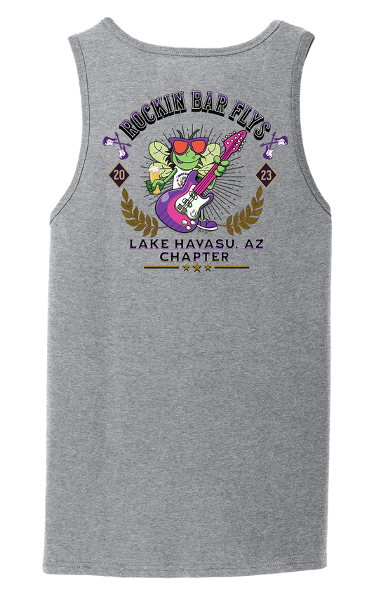 Rockin Bar Flys Men's Tank Top - Customizable Chapter - 6 Color Options