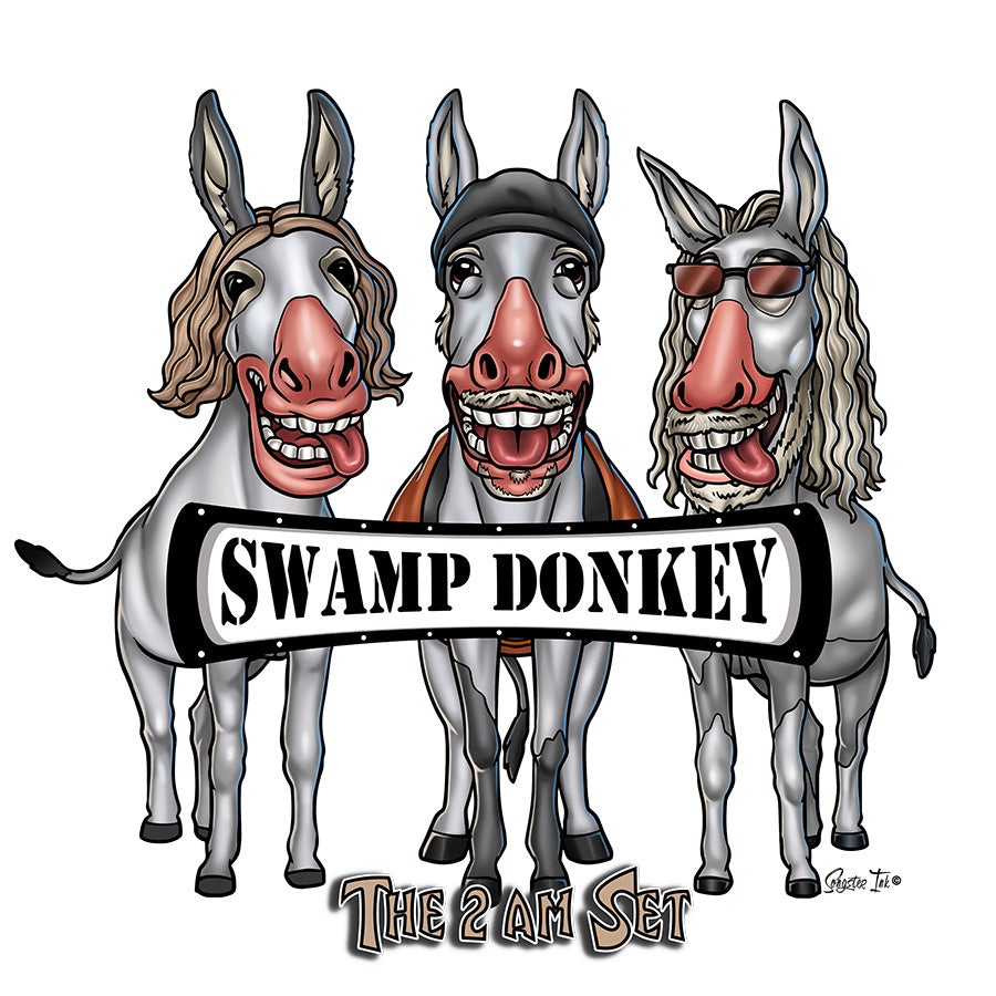 Swamp Donkey Cartoon