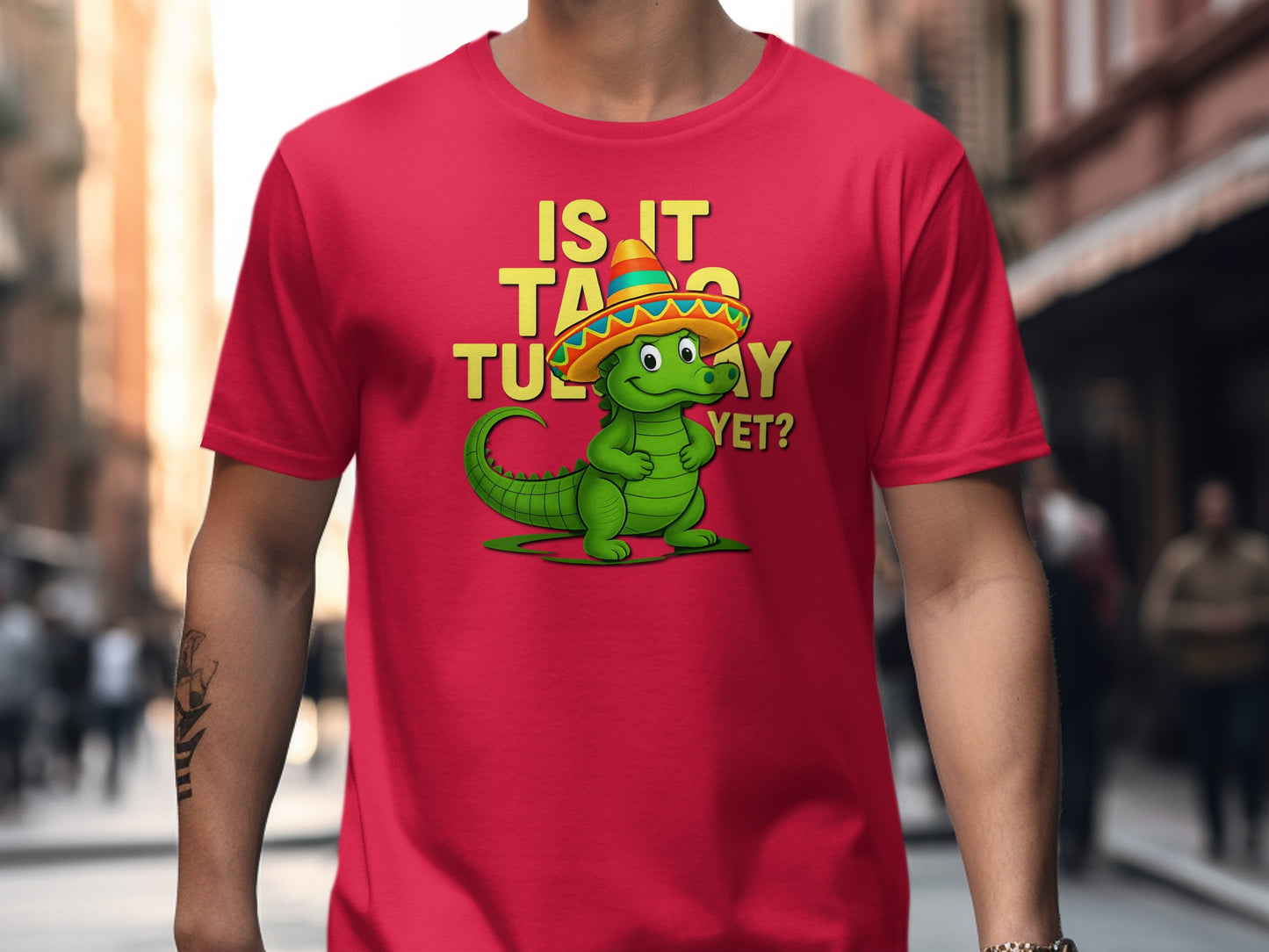 Is It Taco Tuesday Yet Wear Sombrero T-Shirt product