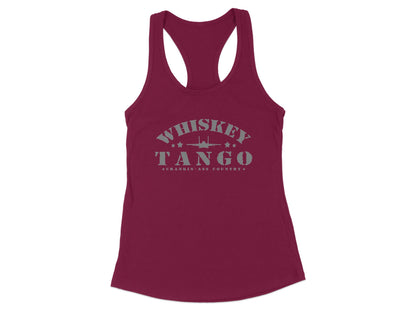 Whiskey Tango Cranky Ass Country Tank Top product type