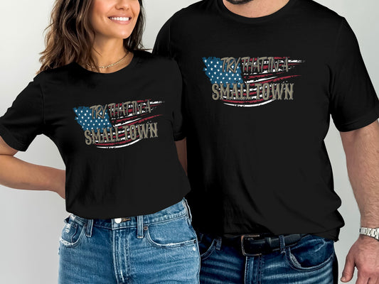 Jason Aldean Try That In A Small Town Flag Country music, American flag Unisex tee shirt