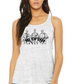 MUDFISH Band Womens Racerback Tanks -many colors