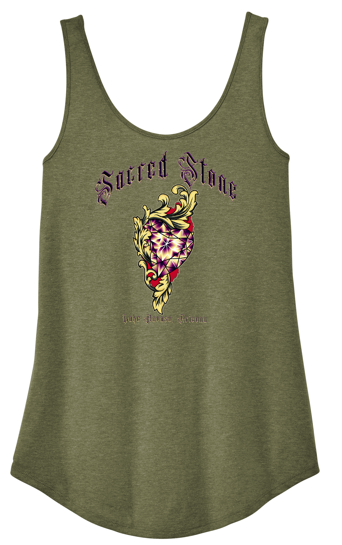 Womens Sacred Stone Tank top. Multi color options