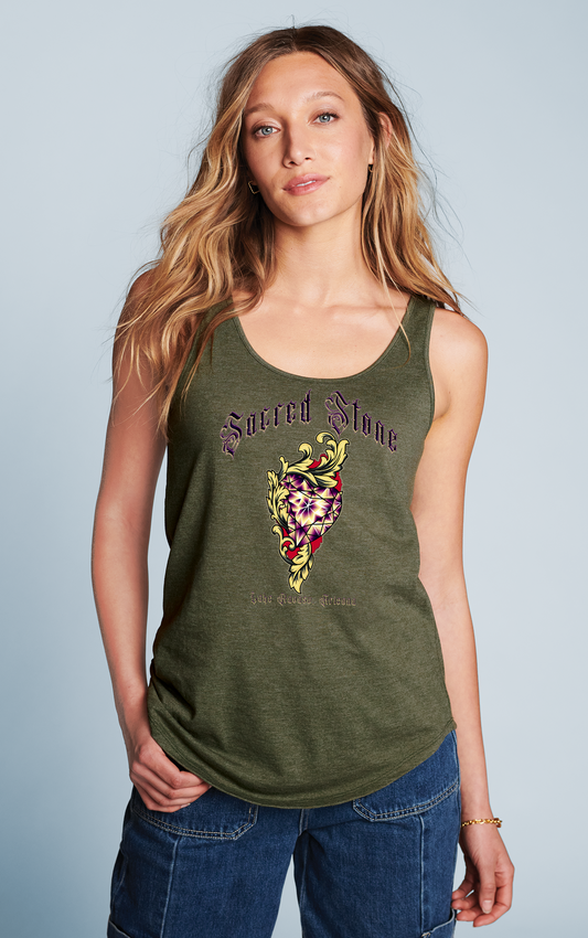 Womens Sacred Stone Tank top. Multi color options