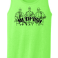 MUDFISH Men's Tank Top - Art on front OR Back. Sizes to 4XL