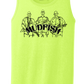 MUDFISH Men's Tank Top - Art on front OR Back. Sizes to 4XL