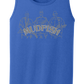 MUDFISH Men's Tank Top - Art on front OR Back. Sizes to 4XL