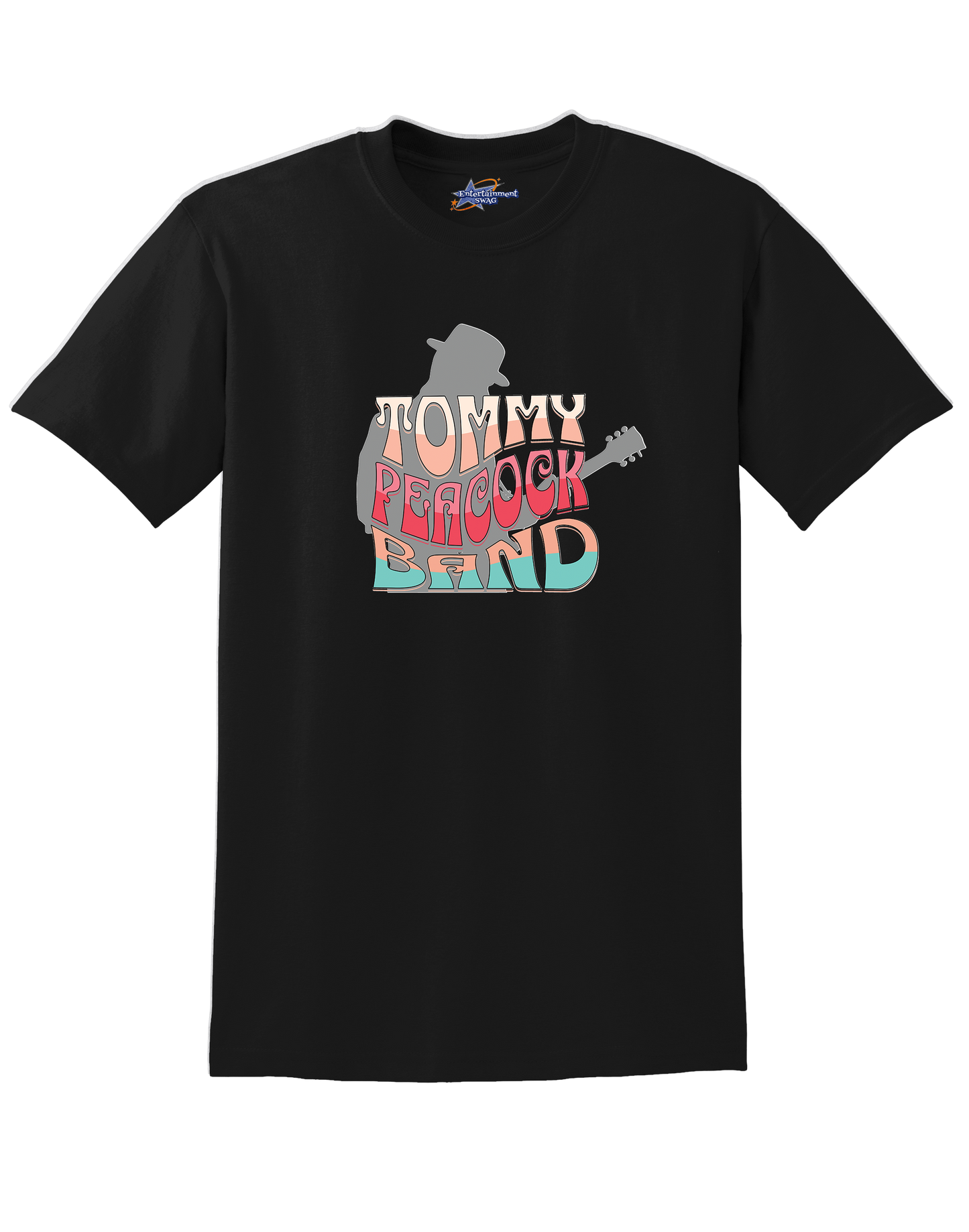 Tommy Peacock Band Retro design Unisex  Tee - Front or back placement