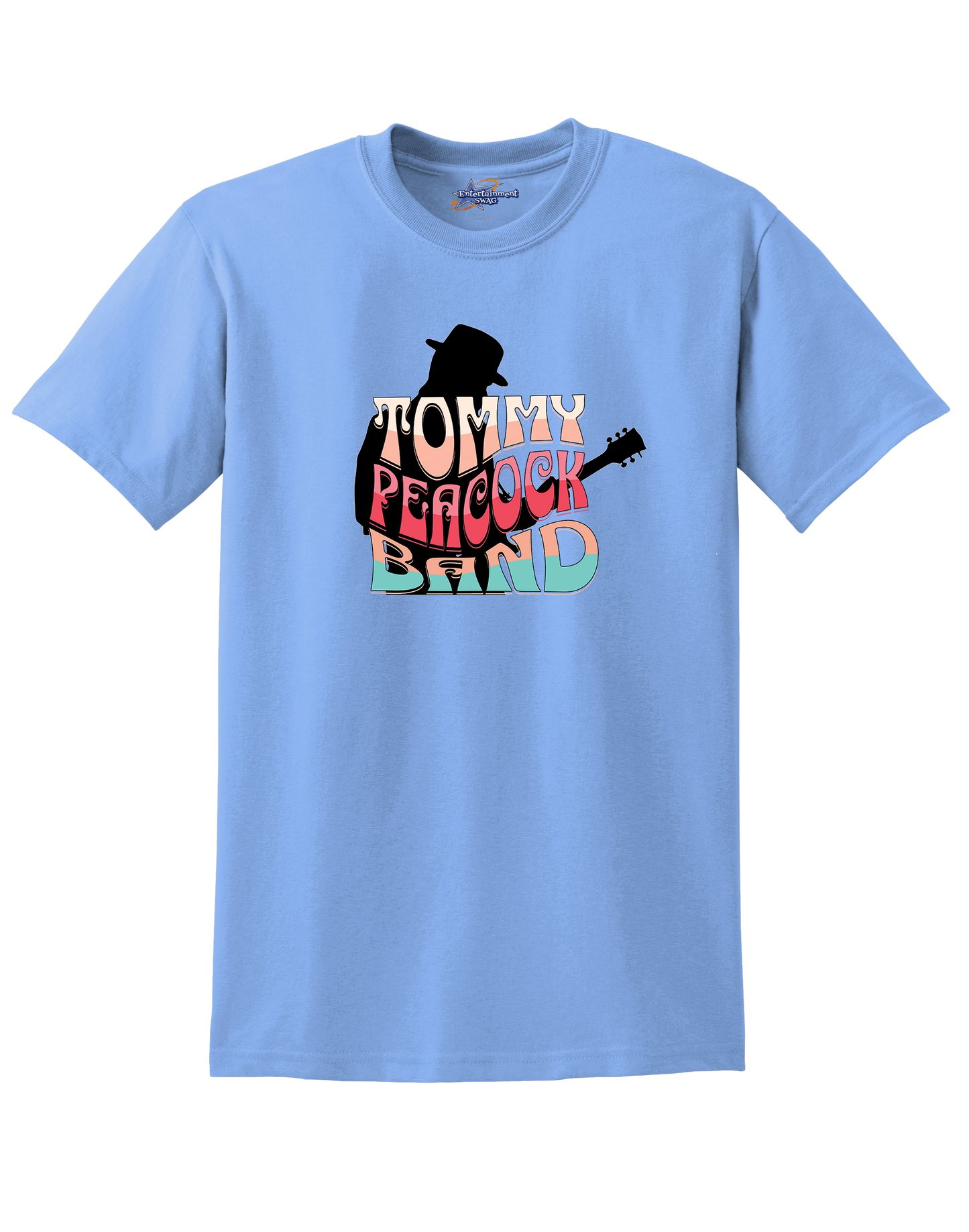 Tommy Peacock Band Retro design Unisex  Tee - Front or back placement