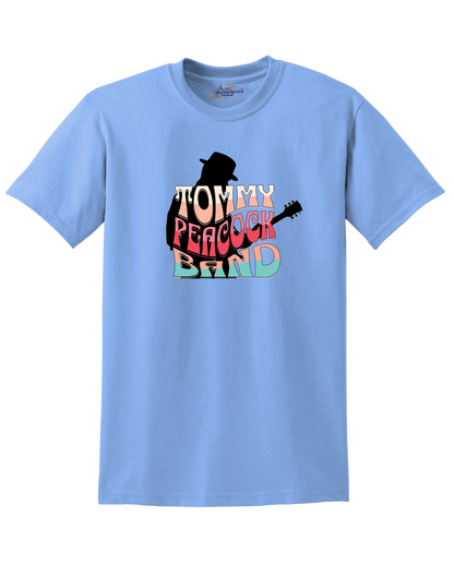 Tommy Peacock Band Retro design Unisex  Tee - Front or back placement