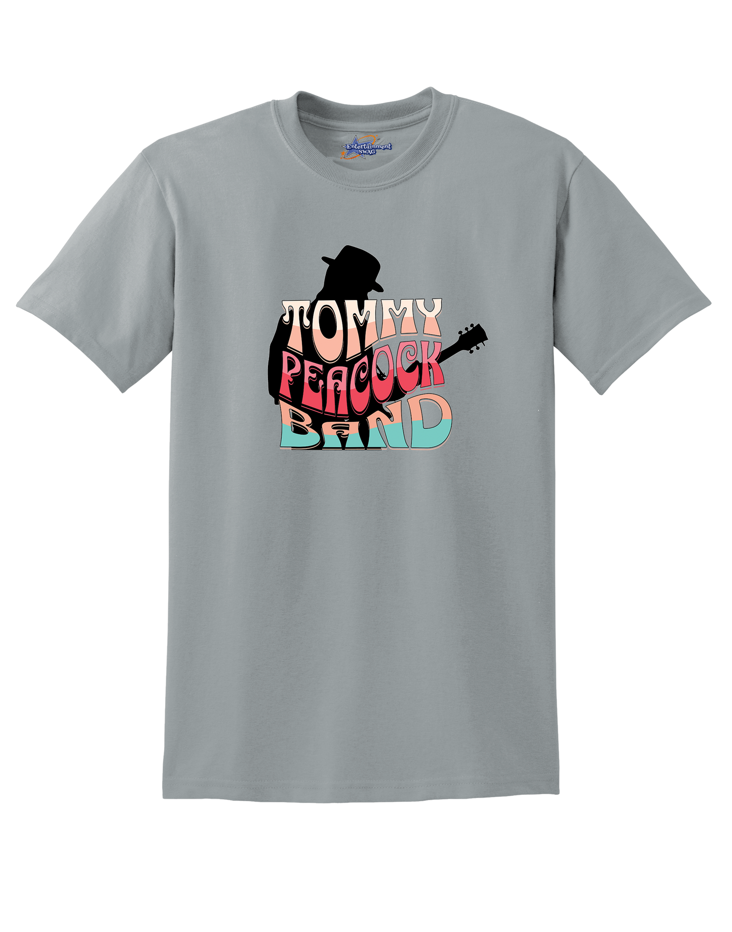 Tommy Peacock Band Retro design Unisex  Tee - Front or back placement