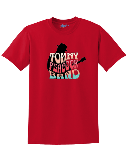 Tommy Peacock Band Retro design Unisex  Tee - Front or back placement