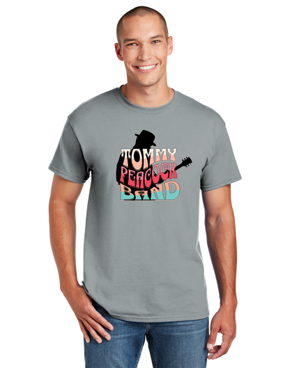 Tommy Peacock Band Retro design Unisex  Tee - Front or back placement