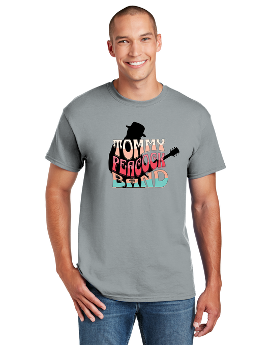 Tommy Peacock Band Retro design Unisex  Tee - Front or back placement