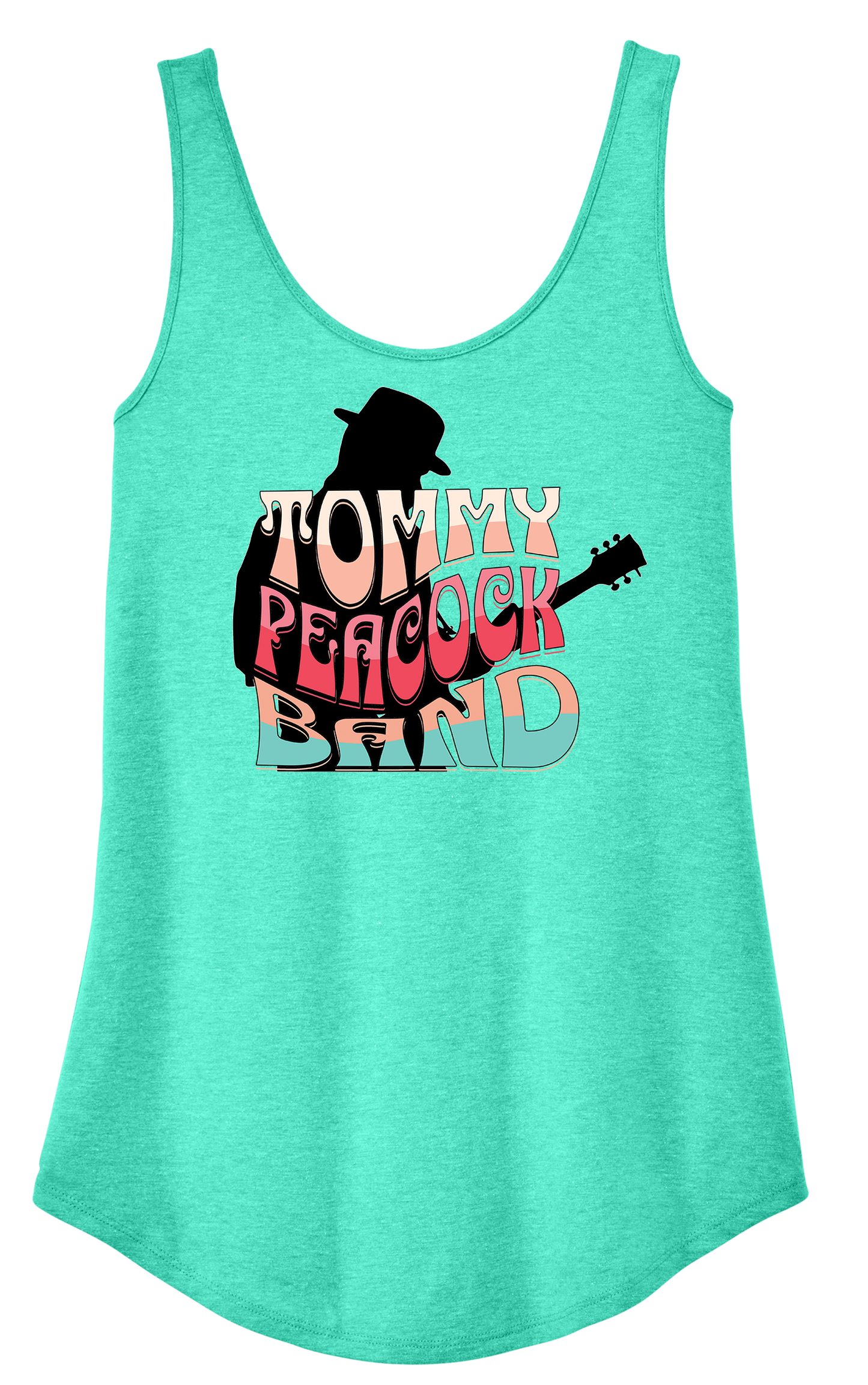 Tommy Peacock Retro Womens Tank Top - Multi Colors available