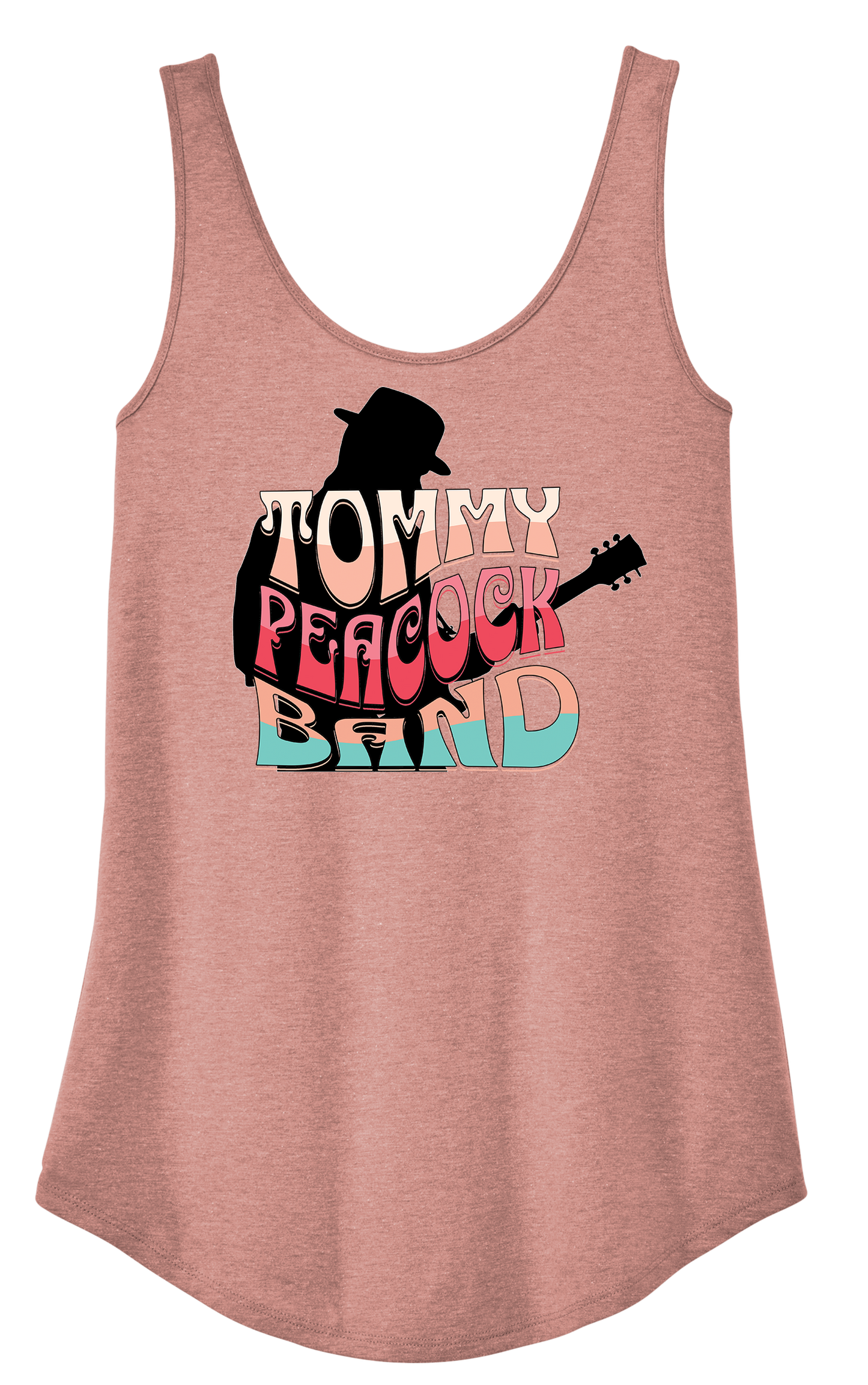 Tommy Peacock Retro Womens Tank Top - Multi Colors available