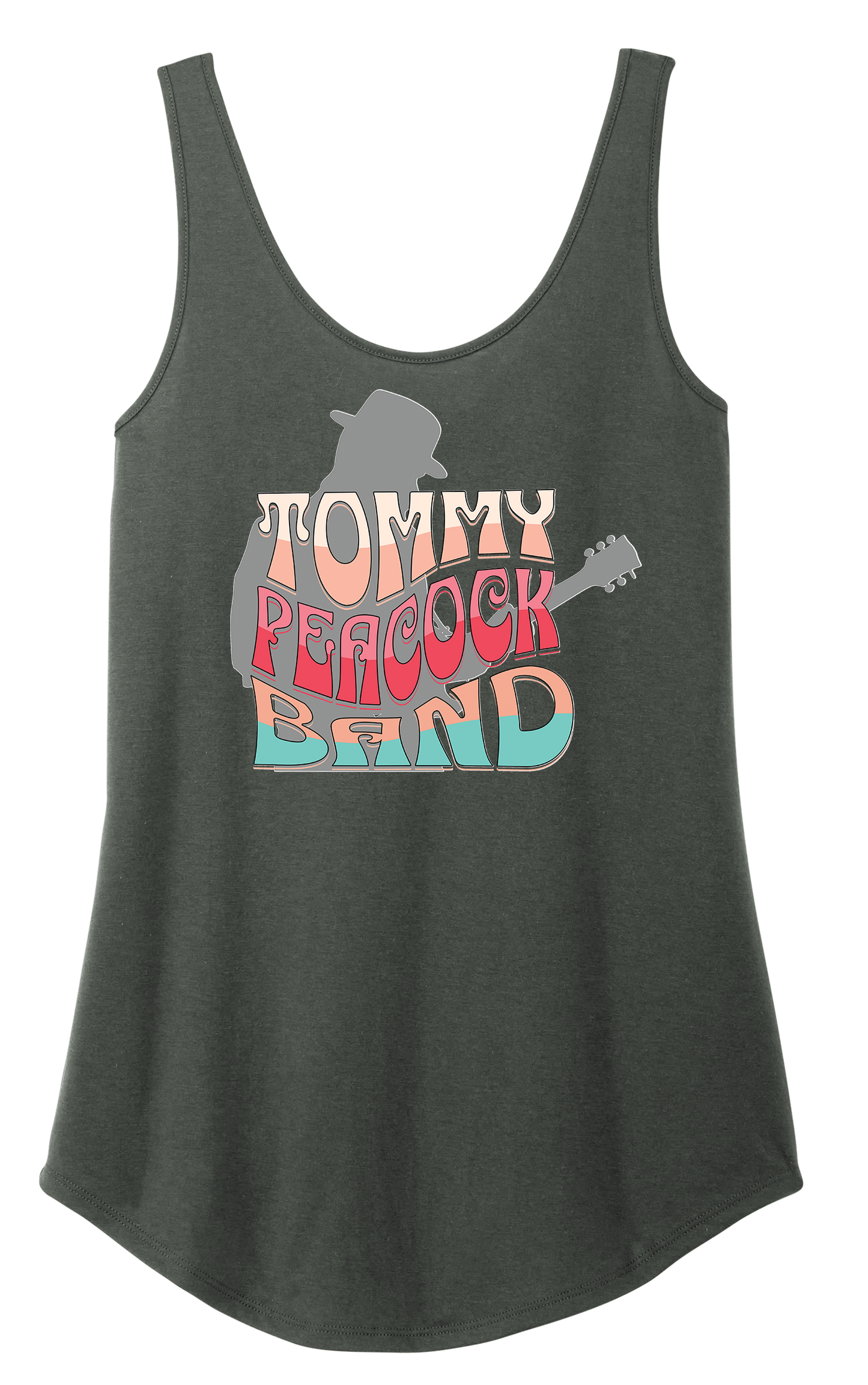 Tommy Peacock Retro Womens Tank Top - Multi Colors available