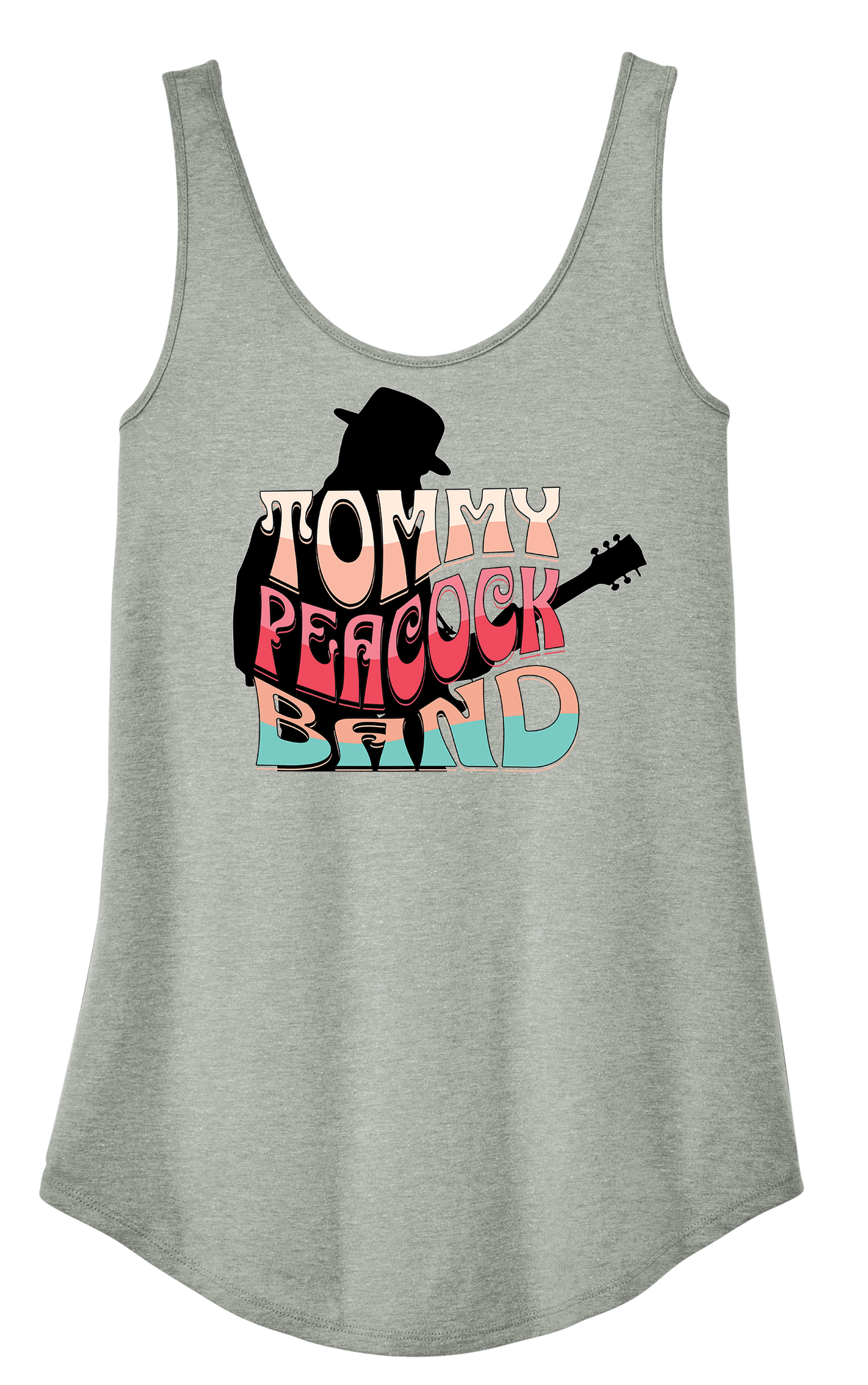 Tommy Peacock Retro Womens Tank Top - Multi Colors available