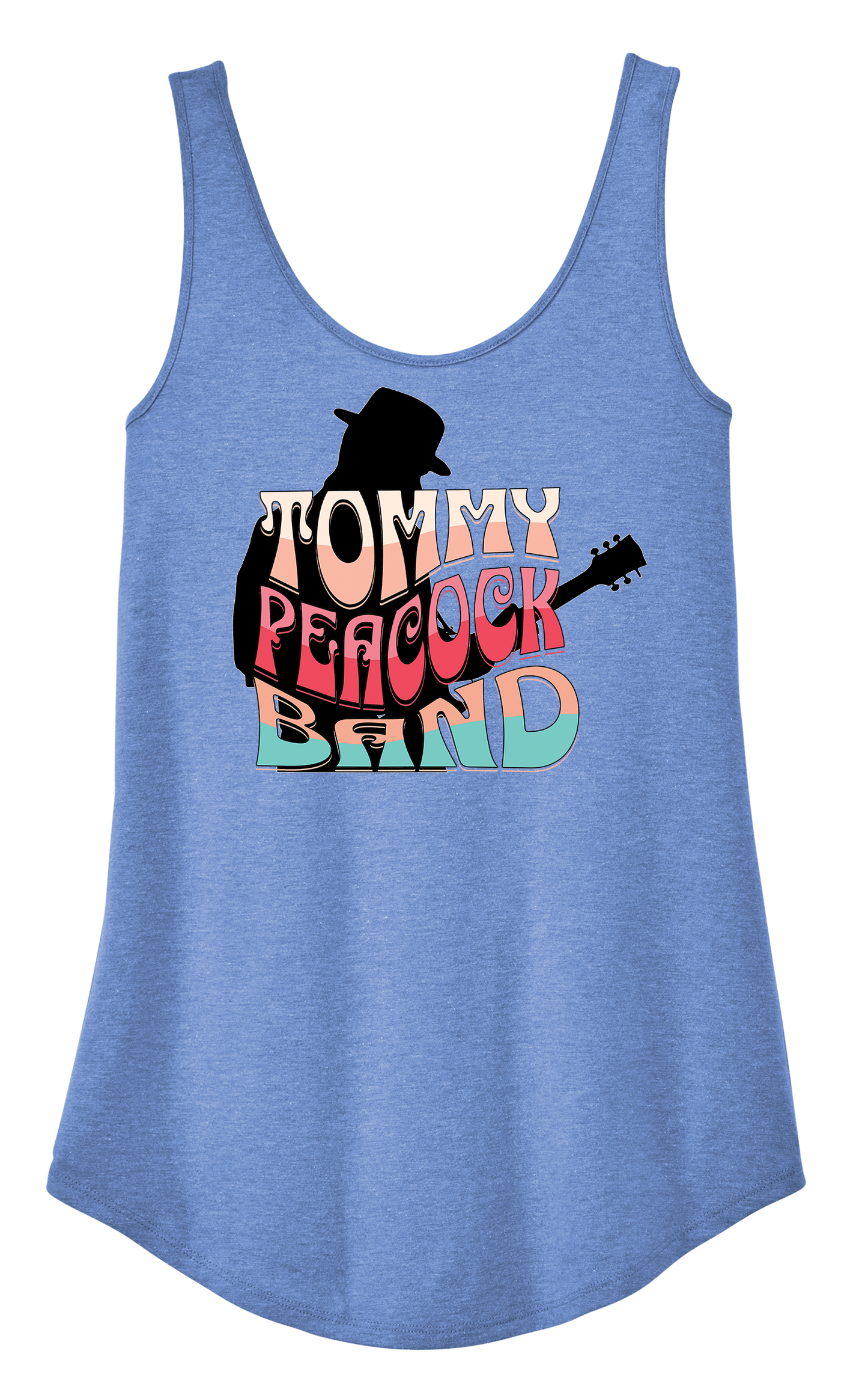 Tommy Peacock Retro Womens Tank Top - Multi Colors available