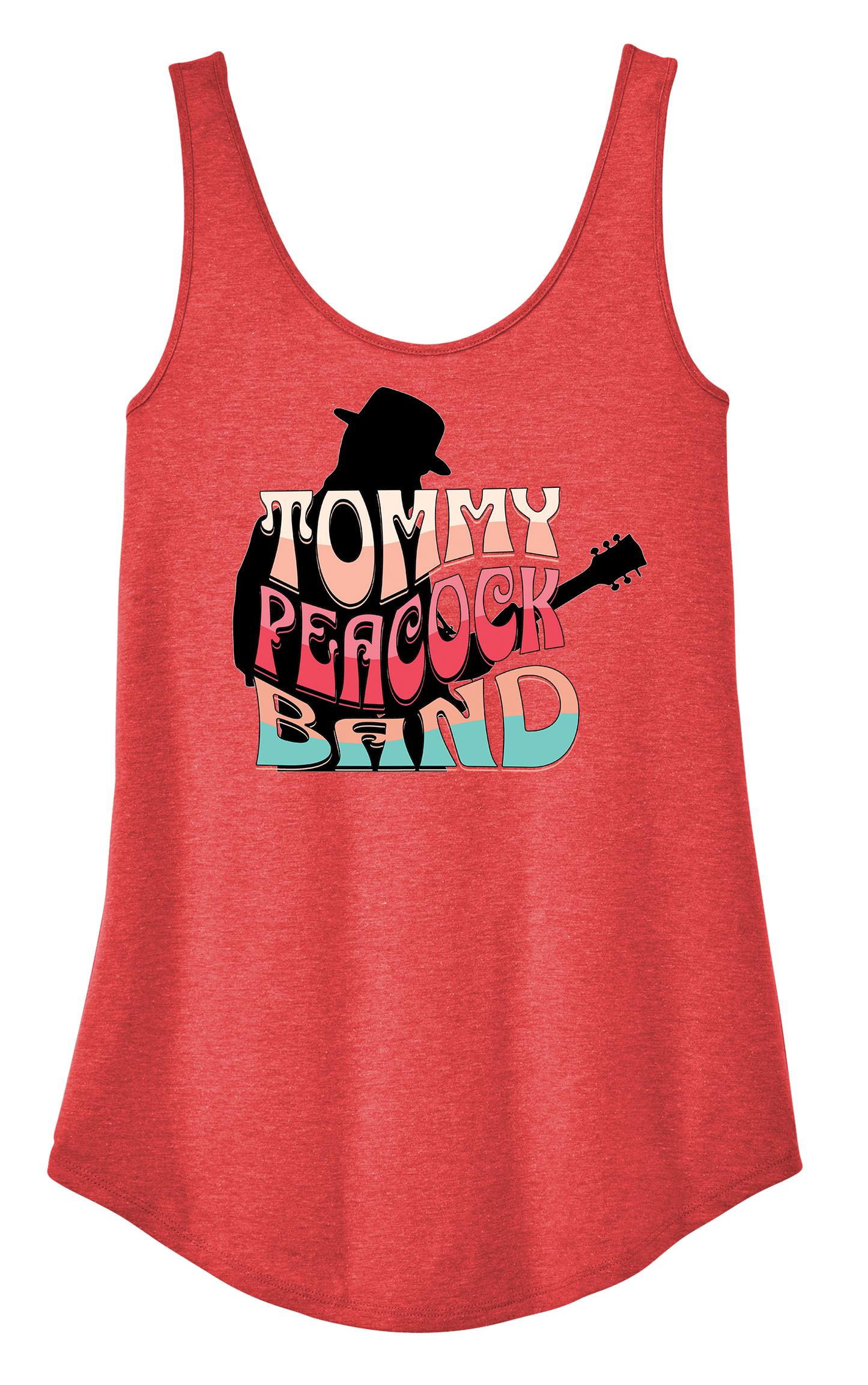 Tommy Peacock Retro Womens Tank Top - Multi Colors available