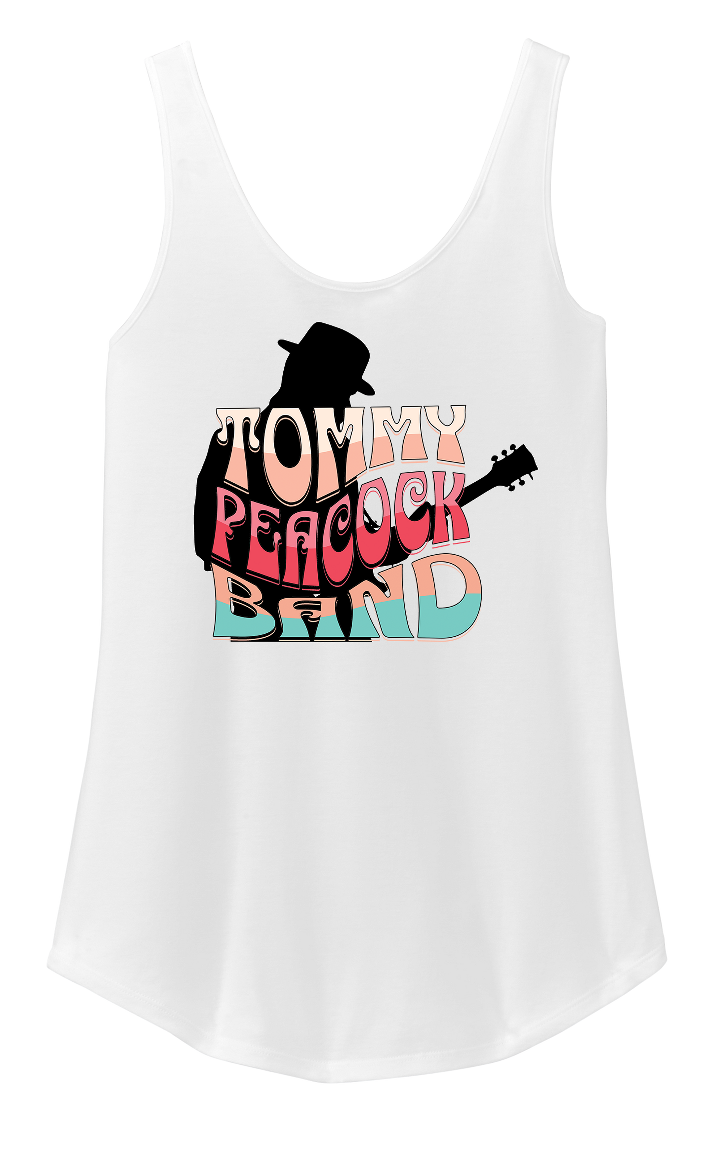 Tommy Peacock Retro Womens Tank Top - Multi Colors available