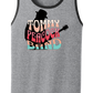 Tommy Peacock Retro Men's Tank Top - Art on front OR Back. Sizes to 4XL