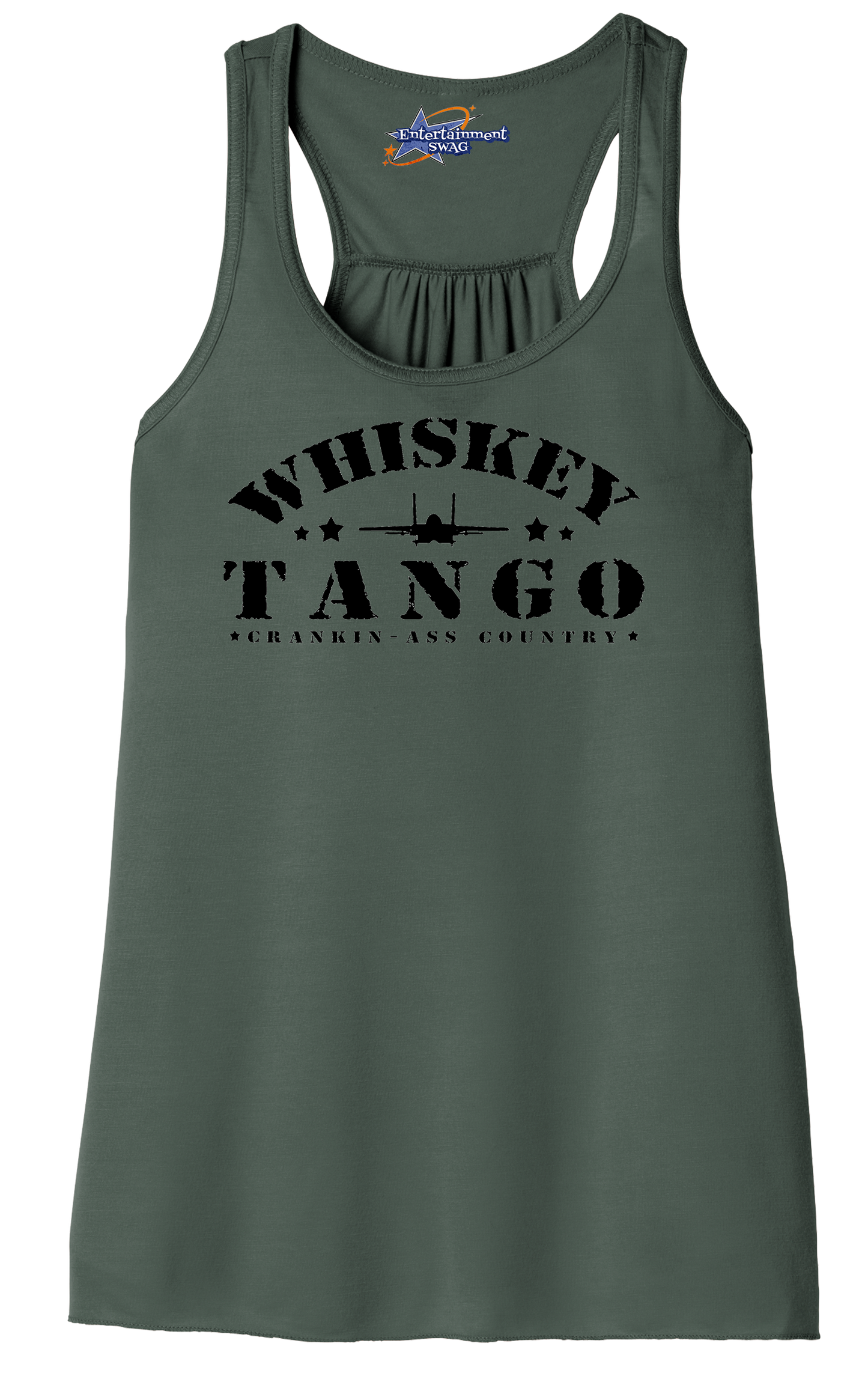 Whiskey Tango Band Womens Racerback Tanks -many colors