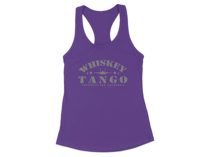 Whiskey Tango Cranberry and Country Tank Top product type