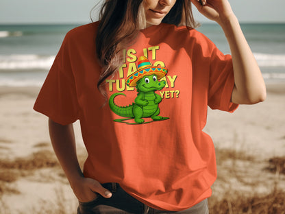 Is It Taco Tuesday Yet Dinosaur T-shirt product