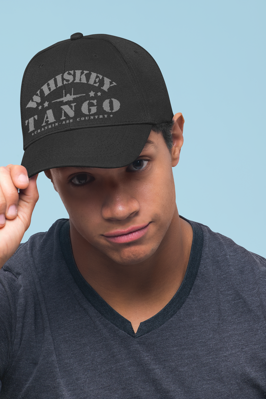 Whiskey Tango Ball Cap - 100% Cotton Twill