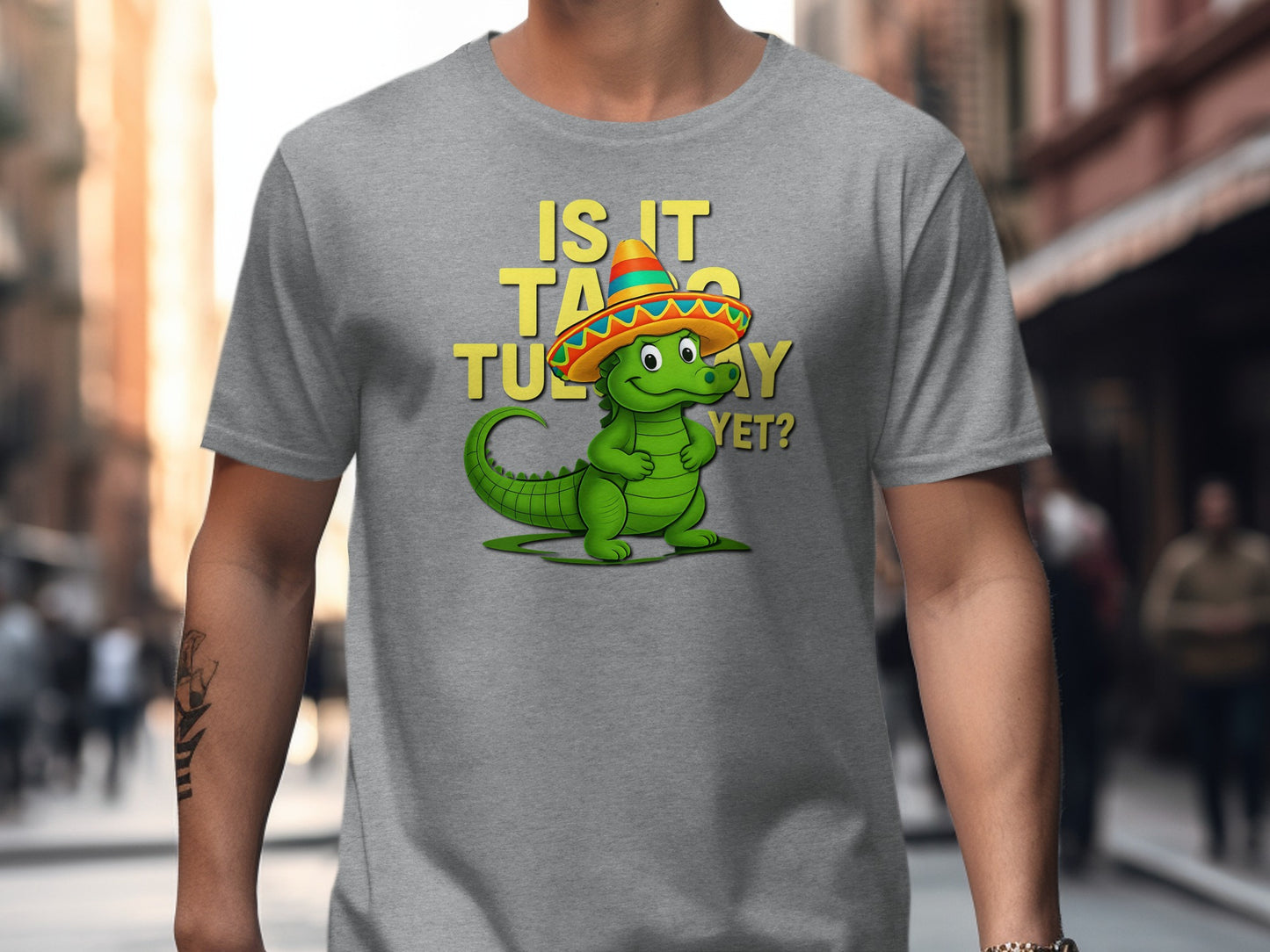 Is It Taco Tuesday Yet Alligator T-shirt product type