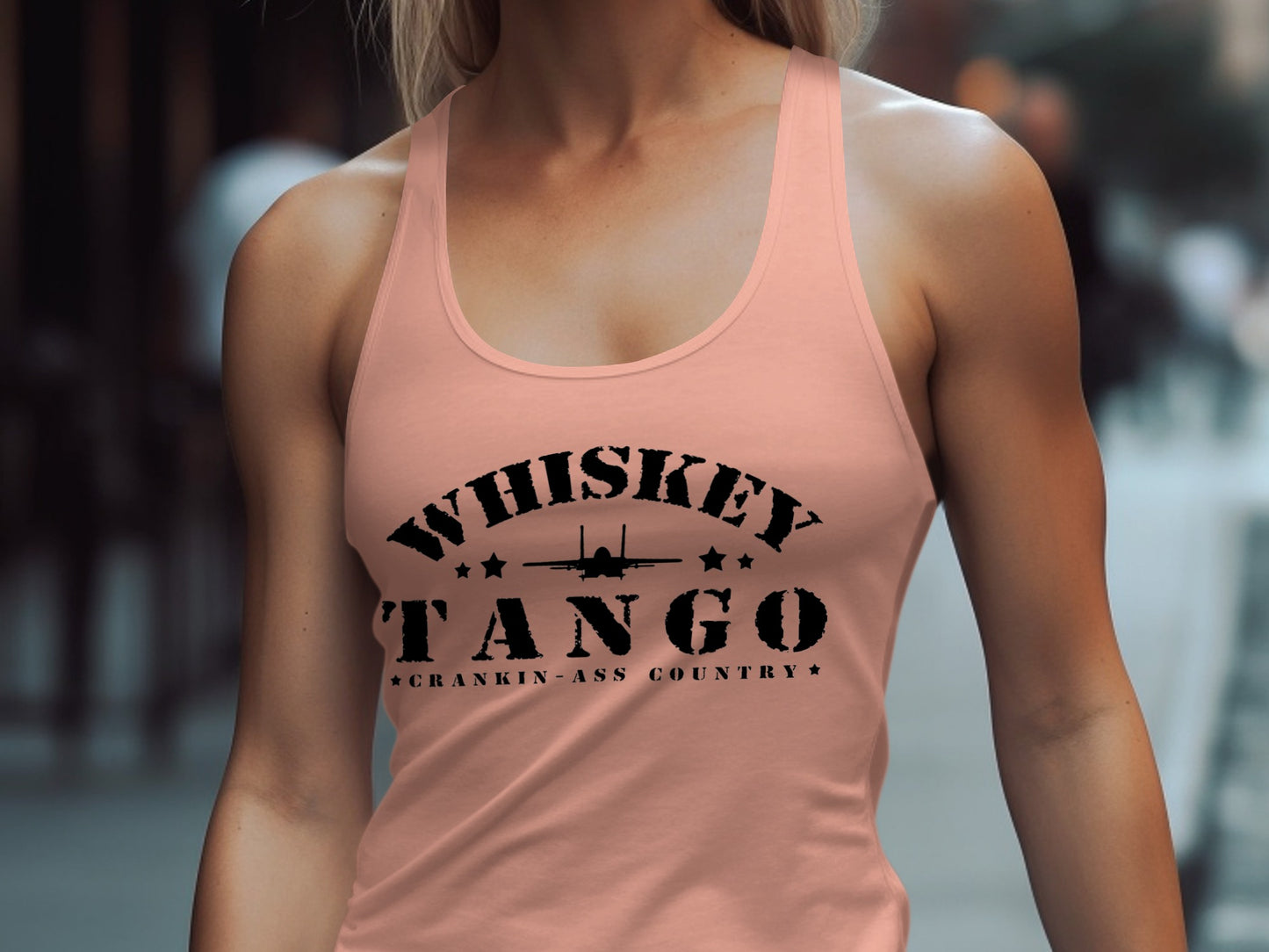 Whiskey Tango Crankin Ass Country Tank Top product