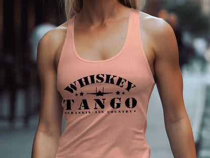 Whiskey Tango Crankin Ass Country Tank Top product