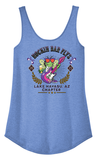 Rockin Bar Flys Womens Tank Top - Customizable Chapter - 6 Colors available