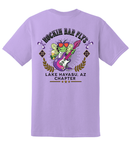 Rockin Bar Flys Unisex  Tee - Customizable Chapter - 9 Color Options