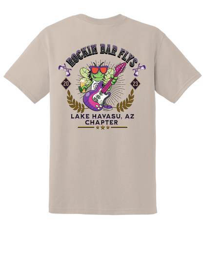 Rockin Bar Flys Unisex  Tee - Customizable Chapter - 9 Color Options
