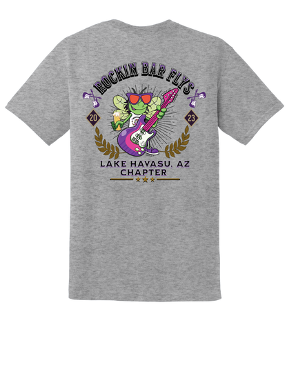 Rockin Bar Flys Unisex  Tee - Customizable Chapter - 9 Color Options