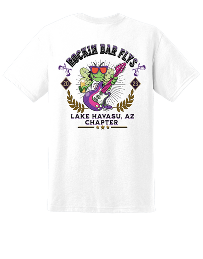 Rockin Bar Flys Unisex  Tee - Customizable Chapter - 9 Color Options