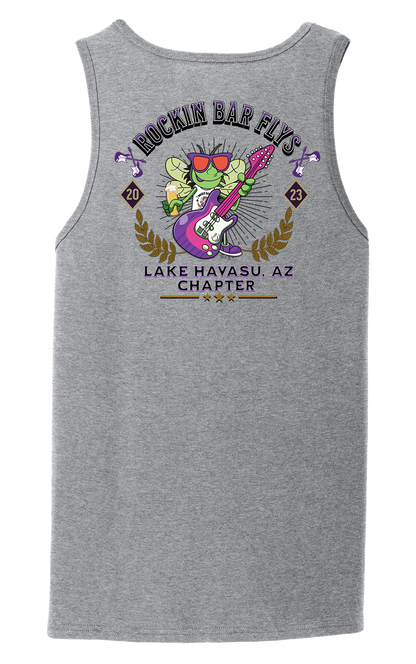 Rockin Bar Flys Men's Tank Top - Customizable Chapter - 6 Color Options