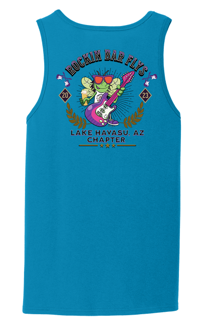 Rockin Bar Flys Men's Tank Top - Customizable Chapter - 6 Color Options
