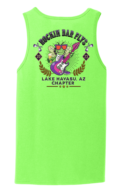 Rockin Bar Flys Men's Tank Top - Customizable Chapter - 6 Color Options